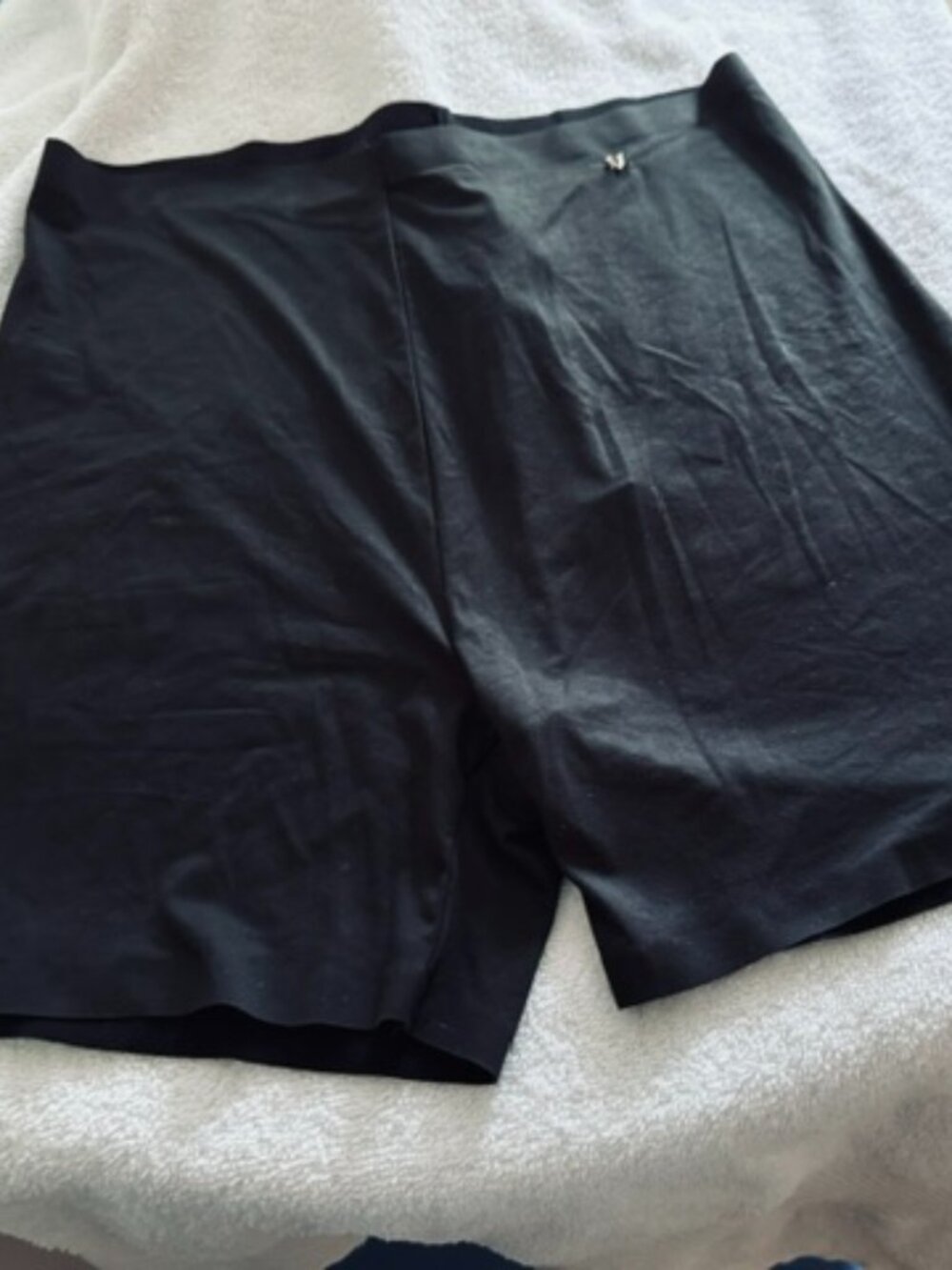 NWT Victoria's Secret FeatherSoft Bodywear Bike Shorts Black Women's S